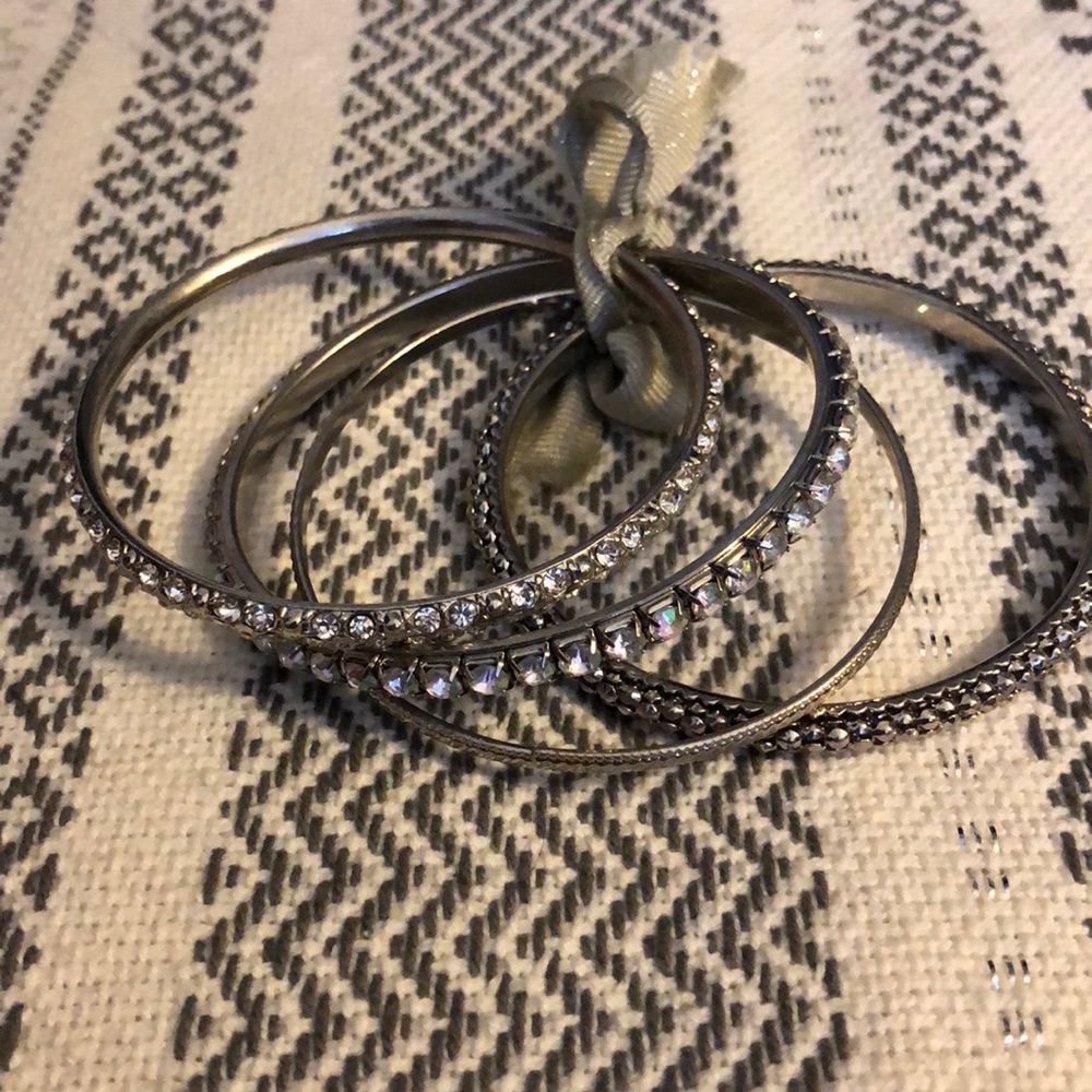 Stacked bracelets